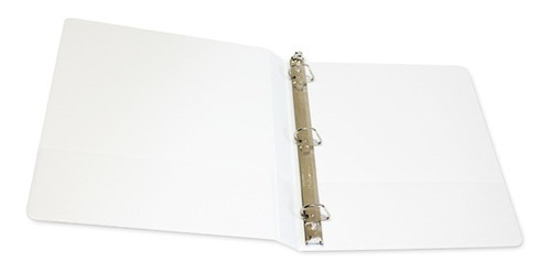 Carpeta Panoramica Oxford Carta Arillo D 1 Pulgada Blanca