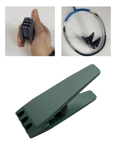 Abrazadera Voladora De Bádminton, Máquina Para Encordar,