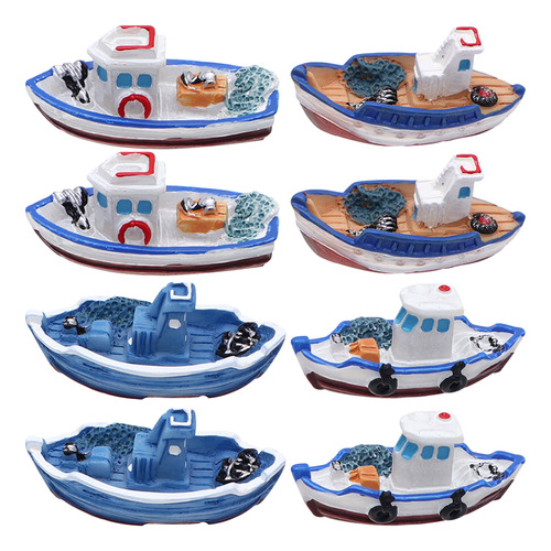 Caja De Arena Con Diseño De Miniaturas Para Barcos De Pesca