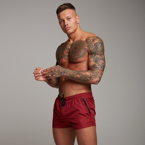 Hombres Deportes Entrenamiento Running Pantalones Cortos Atl
