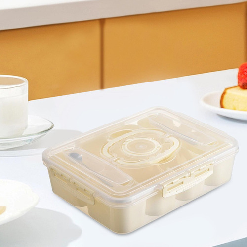 Bandeja Para Servir Dividida, Organizador De Platos Para