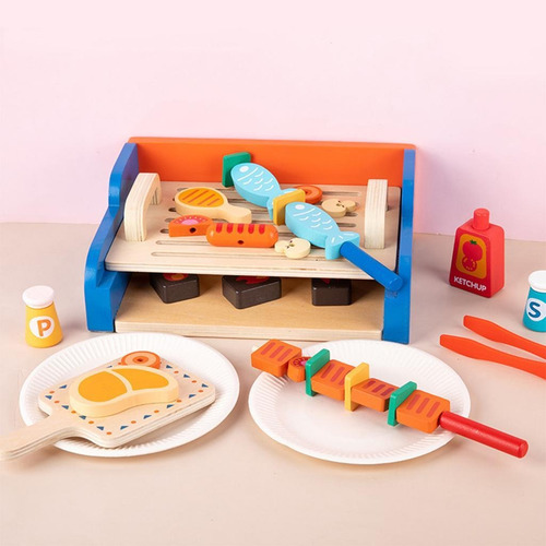 Juego De Simulación De Cocina, Parrilla, Parrilla, Juego,