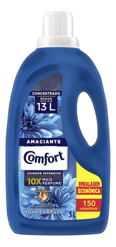 10x Comfort Amaciante De Roupa Concentrado Cuidado Essen 1 X