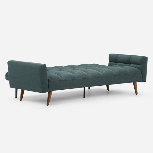 Futon Ajax Tela Gris - Rosen