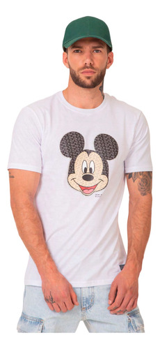 Remera Mickey Mouse Hombre Logo Dromo Calidad Premium Vestir