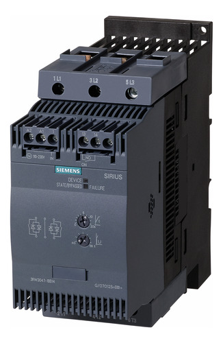 Arrancador Suave Siemens 3rw3047-1bb14 S3 In:106a 55kw/75hp