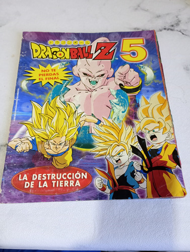 Álbum De Figuritas Dragón Ballz 5 Lleno (Usado)
