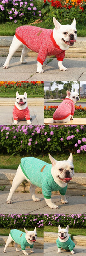 Chaqueta Para Mascotas, Suéteres Clásicos Color Verde Xl