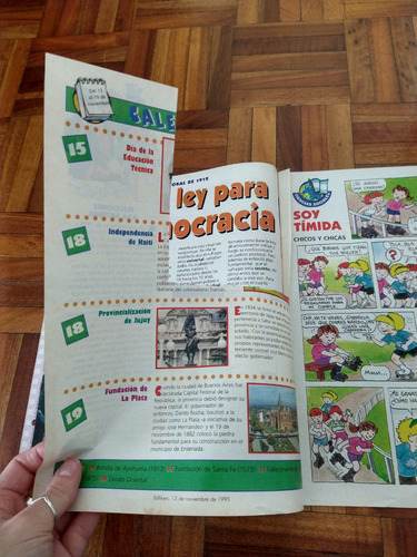 Revista Billiken N°3957 13 De Noviembre De 1995 (Usado)