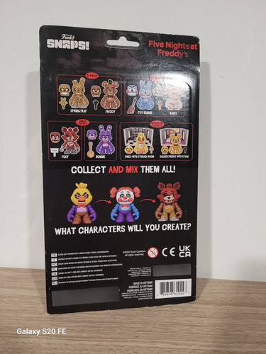 Funko Snaps Fnaf Five Nights At Freddys Freddy & Springtrap (Usado)