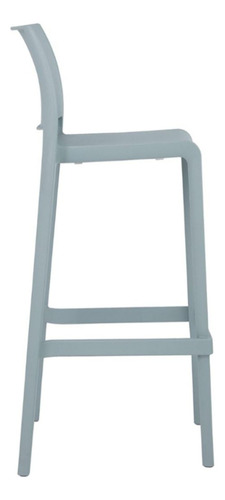 Silla Banco Plastico Lagoon Alto Azul Niebla 7211b9 B