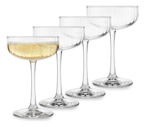 Copas De Cóctel Con Paneles Libbey, Copas De Cóctel Tipo De
