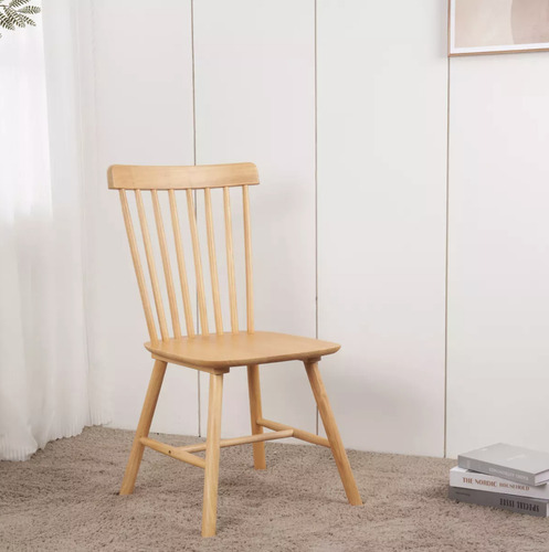 Sillas Dejaus Windsor Set De 4 Para Comedor - Madera