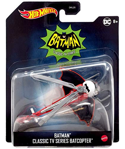 Hotwheels Batman Serie De Televisión Clásica Batcopter 1.50 