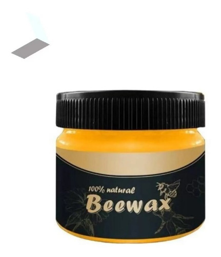 Cera De Abelha Para Madeira 100% Natural 85g Beeswax