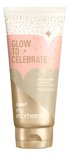 Crema Corporal Con Brillo Glow To Celebrate Cyzone 180ml