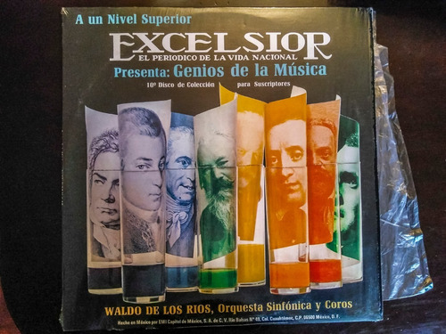 Lp 33 Excelsior 10o Disco De Colección - Periódico Excelsior
