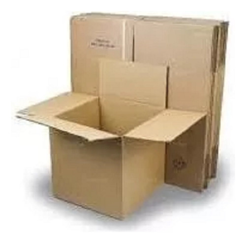 Cajas De Carton Grandes Mudanza  Corrugadas 58 X 40 X 40 Cm