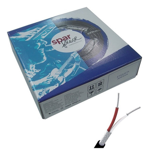 Cabo Para Microfone Sparflex Spm 30s Bal.100 Metros Imediato