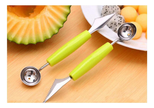 Cuchillo Cuchara For Cortar Frutas De Doble Cabeza De Acero
