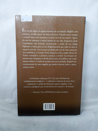 Livro A Busca De Brighid - Série Partholon Vol. 2 - P. C. Cast - Editora: Harlequin Books (Usado)