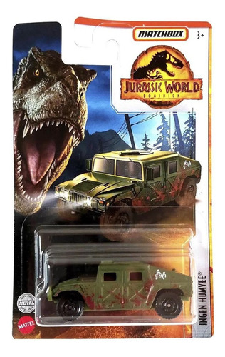 1 Vehiculo Jurassic World / Park Matchbox A Elección 