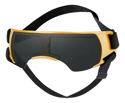 Lentes De Sol Para Perros Con Protección Uv Viento Viajes Amarillo Plastico
