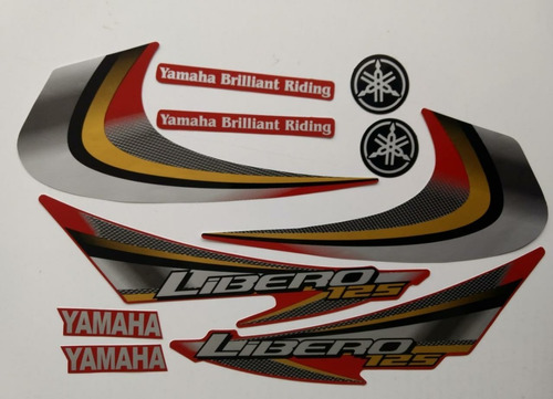 Calcomanias Moto Yamaha Libero Modelo 2012