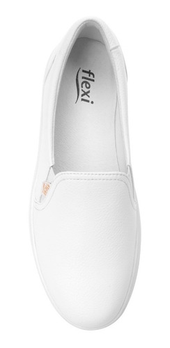 Imagen 4 de 8 de Zapatos Sneaker Mujer Sport Casual Blanco Flexi 107701 Gnv®