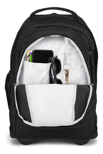 Mochila Con Ruedas Jansport Driver, Bolsa De Viaje Con 8 Rue