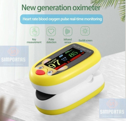 Oximetro De Pulso Usb Pediátrico Saturómetro Recargable