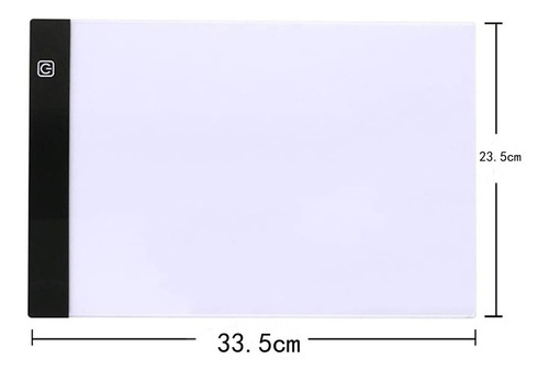 Imagem 2 de 7 de Traçando Mesa De Luz A4 Desenho Quadro De Cópia Ajustável
