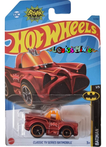 Hot Wheels Batman Classic Tv Series Batmobile Super Th