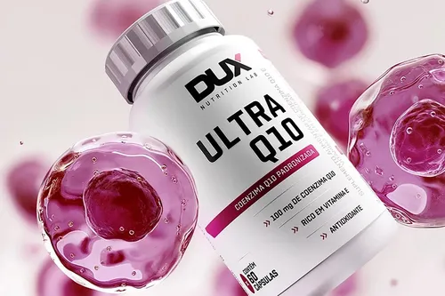 Coenzima Ultra Q10 Dux Human Health 60 Cápsulas | Frete grátis
