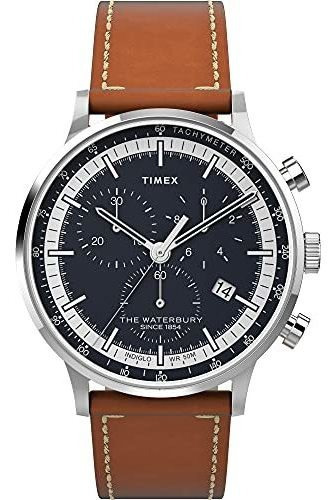 Reloj Timex Para Hombre Tw2v30800vq Waterbury Crono