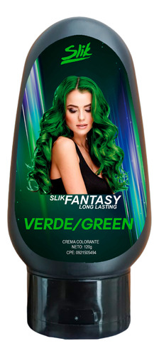 Tinte Para El Cabello Color Crema Slik Fantasy 120cc