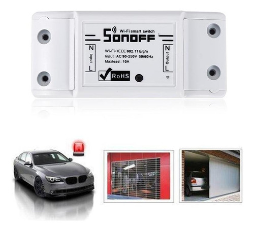 2 X Sonoff Basic Wifi Interruptor Universal Para Smart Home