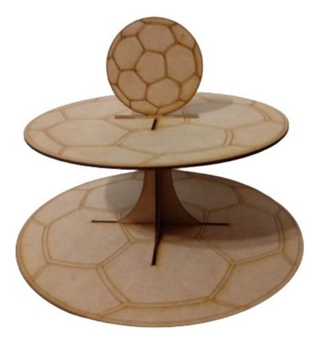 Porta Cup Cakes  Pelota 2 Pisos 32-27 Cm Morema Trece