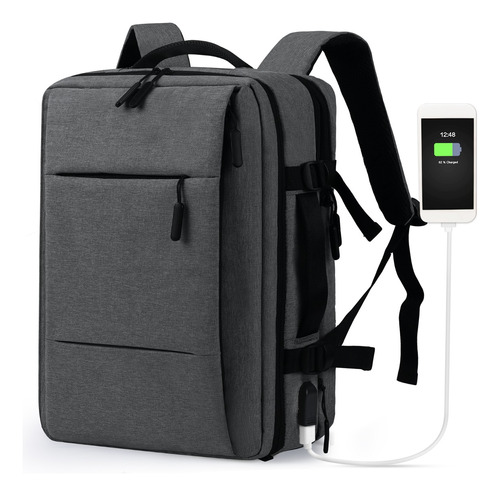 Mochila Para Laptop Mujer Con Usb Impermeable Gran Capacidad