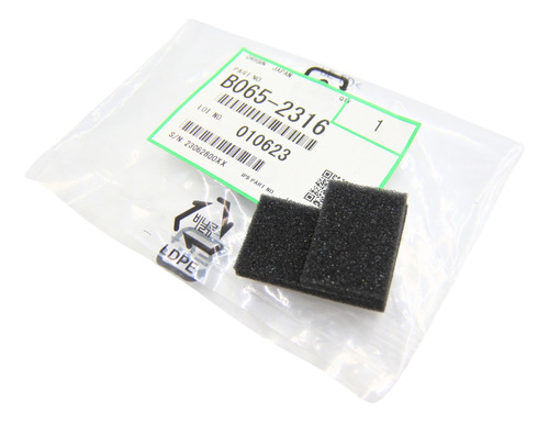 Sello Cuchilla De Limpieza Frontal Ricoh Original B0652316
