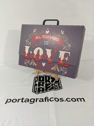 Imagen 2 de 3 de Portaplanos Marca: Portagráficos Mod. Love / Tabloide