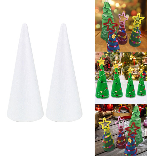 Niños Blancos De La Espuma Diy De La Forma Del Cono Que