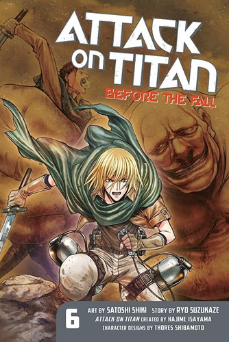 Manga Ataque De Los Titanes Before The Fall N. 6