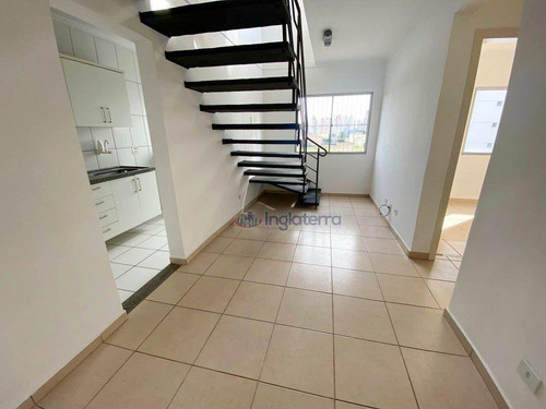 Imagem 2 de 21 de Cobertura Com 2 Dormitórios Para Alugar, 110 M² Por R$ 950/mês - Edifício Villa Bella - Nossa Senhora De Lourdes - Londrina/pr - Co0034