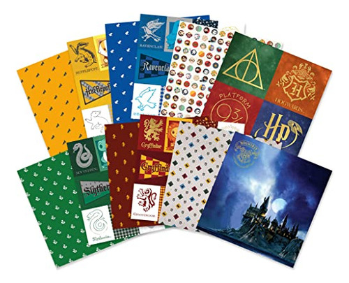 Papel De Scrapbook De Harry Potter, Varios Diseños I