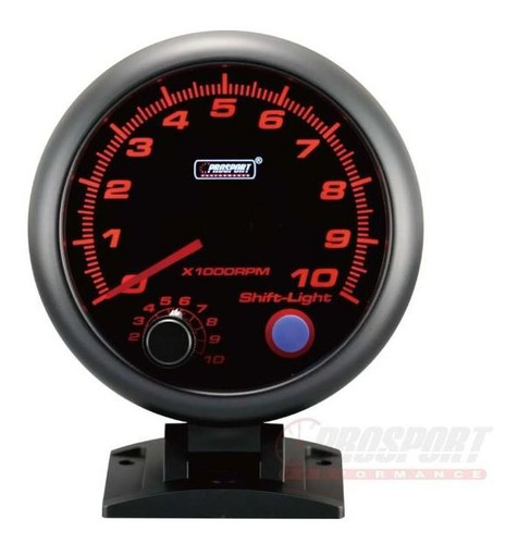 Tacómetro De 0 A 10.000 Rpm Con Shift Light Prosport 95mm