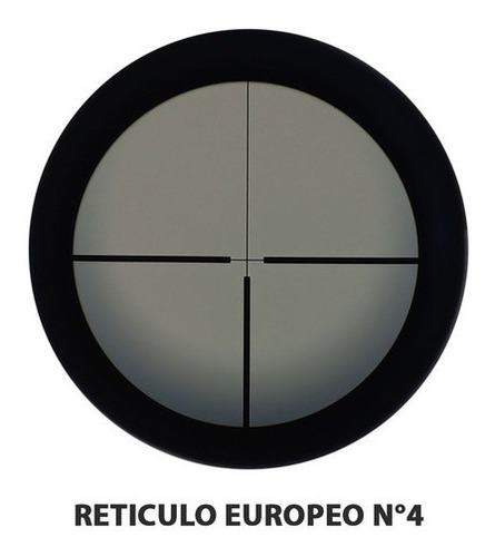 Imagen 5 de 9 de Mira Telescopica Shilba Classic 6x40 Reticulo Europeo 4