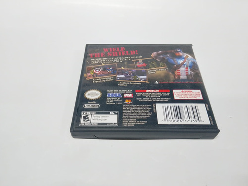 Captain America Nintendo Ds (Usado)