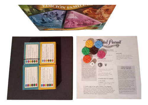 Trivial Pursuit Edición Familiar Original De Hasbro Completo (Usado)