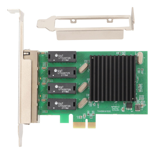 Tarjeta Gigabit Ethernet, Red Pcie, 4 Puertos, 1000 Mbps